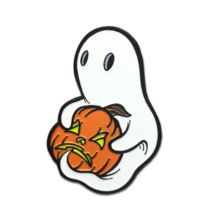 Enamel Pin: Two Ghouls Press - Haunting Spooks