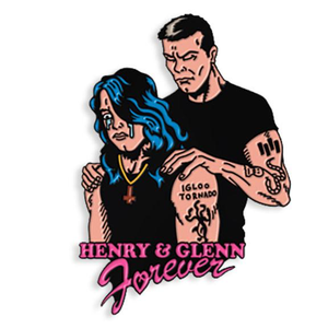 Henry & Glenn Cover Art Enamel Pin!  (YESTERDAYS)
