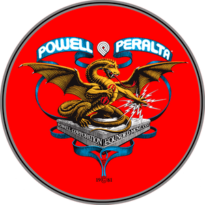 Sticker: Powell Peralta Dragon Banner 4" Circle