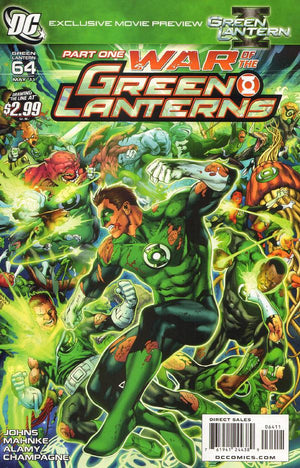 Green Lantern #64 (2005 Geoff Johns Series)
