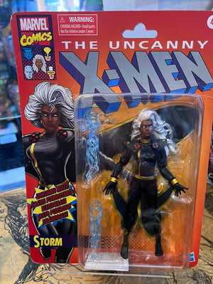 Marvel Legends Retro:  Storm (Jim Lee Black Suit)  6" Figure MOC