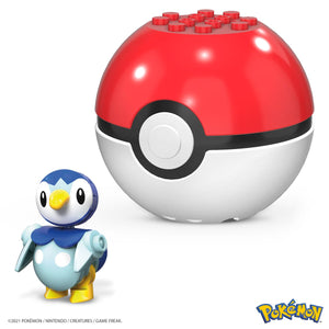 Piplup Pokéball - Mega Construx Series 15 Pokémon Set