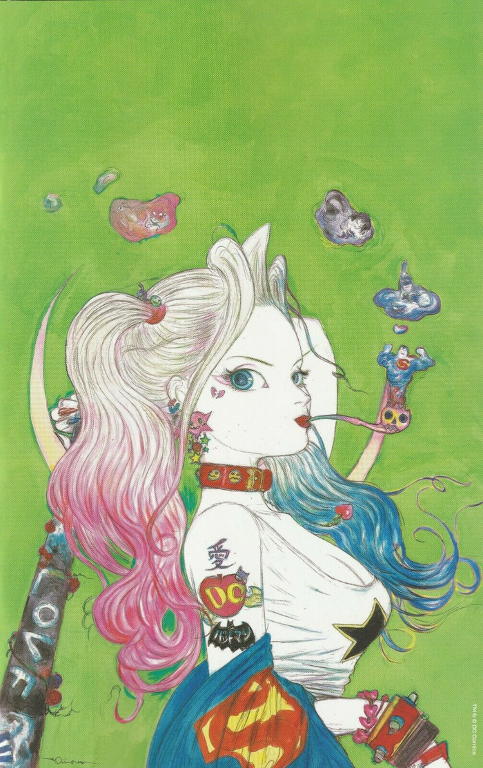 HARLEY QUINN #1 LUNAR YOSHITAKA AMANO THANK YOU 1-per-shop VARIANT