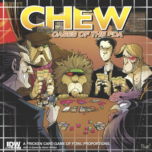 CHEW : CASES OF THE FDA BOARD GAME (1ST EDITION, SEALED W/ EXC CHEW #1 VARIANT)