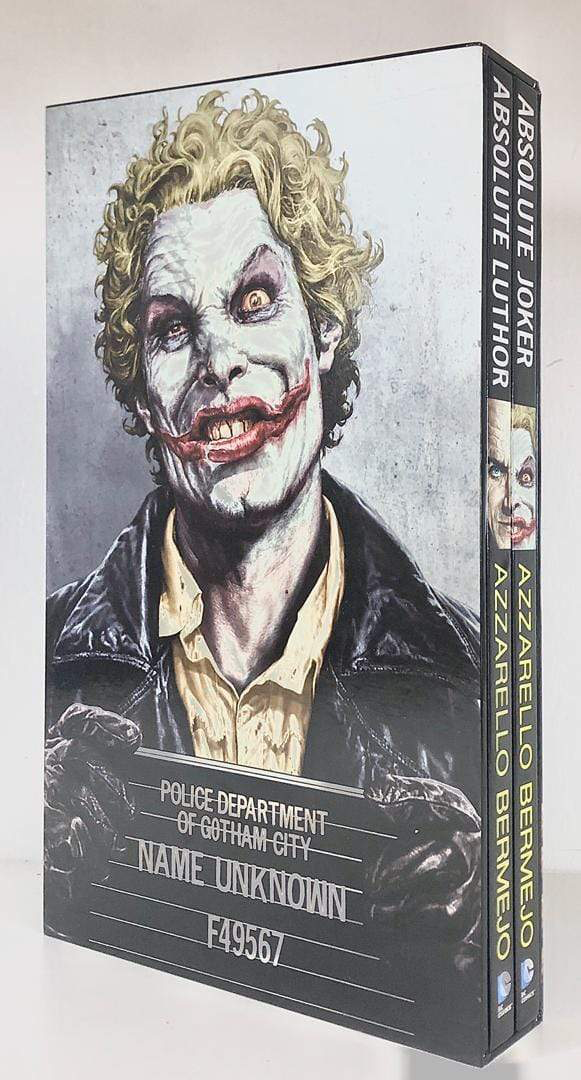 ABSOLUTE LUTHOR/JOKER : DC SLIPCASE DELUXE HARDCOVER – Fun Box