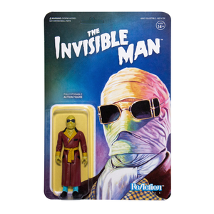 Invisible Man : Super Seven 3 3/4" Figure (Reaction) Universal Monsters