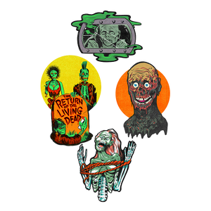 THE RETURN OF THE LIVING DEAD WALL DECOR COLLECTION - SERIES 1 (Trick or Treat Studios)