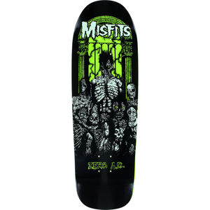Misfits Earth A.D. Skate Deck : Zero Skates (3rd Edition of a ltd 300 run) Old School Shape