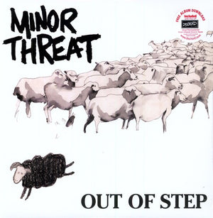 MINOR THREAT : OUT OF STEP  LP (Sealed, Current Pressing) Record