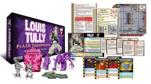 GHOSTBUSTERS II : THE BOARDGAME LOUIS TULLY EXPANSION! (CRYPTOZOIC ENTERTAINMENT)