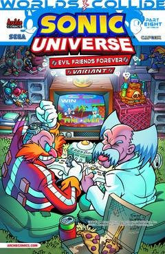 Sonic Universe #53 Evil Friends Forever Variant Cover