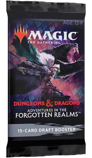 Magic The Gathering : Adventures in the Forgotten Realms Draft Booster Pack