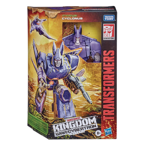 TRANSFORMERS Generation War For Cybertron Kingdom CYCLONUS Voyager Class MIB