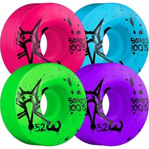 OG Formula Party Pack 100's Bones Wheels (80b/100a) 52mm