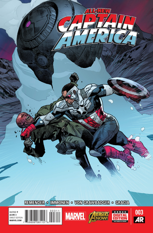 All-New Captain America #3  (Sam Wilson / Falcon-Cap) Main Cover