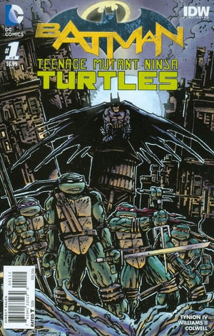 Batman / Teenage Mutant Ninja Turtles #1 Kevin Eastman Variant 1:50