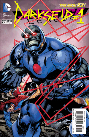 JUSTICE LEAGUE #23.1 Darkseid Lenticular Cover (2011 New 52 Series)
