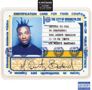 OL' DIRTY BASTARD: Return to the 36 Chambers (Remastered) LP Record