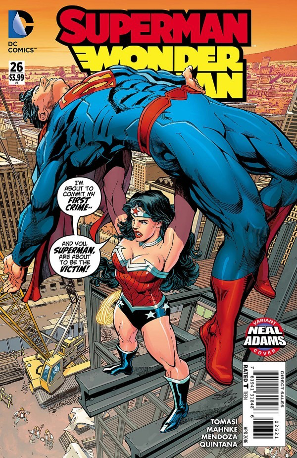 Superman / Wonder Woman #26 Neil Adams Variant (2013 Ongoing Series)