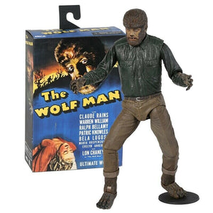 Universal Monsters Wolf Man 7-Inch Scale Action Figure MIB NECA