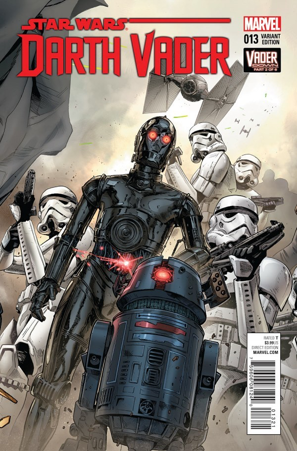 STAR WARS DARTH VADER #13XB Variant Cover (2015 Marvel First Series)