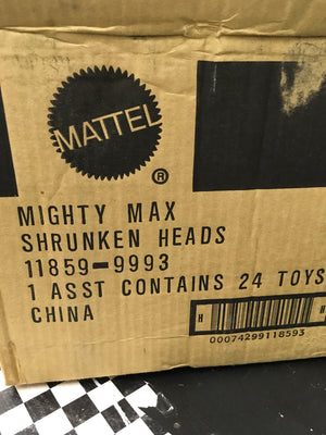 Mighty Max : Shrunken Heads Rat Trap / Vampyre MOC CASE FRESH NEVER DISPLAYED