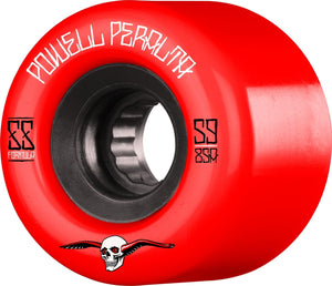 Powell Peralta G-Slides Skateboard Wheels 56mm 85a 4pk RED
