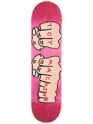 TOY MACHINE : FISTS (PINK) DECK