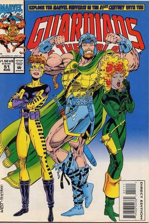 GUARDIANS OF THE GALAXY #51  (1990 1st Series)