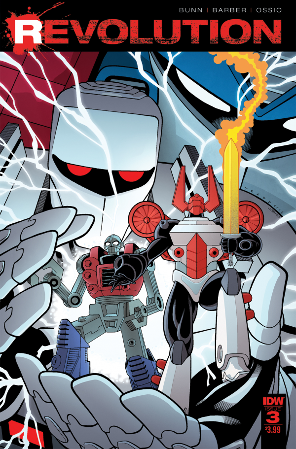 Revolution #3 (IDW Transformers, Gi Joe, MASK, ROM, Action Man Crossover) Cover A
