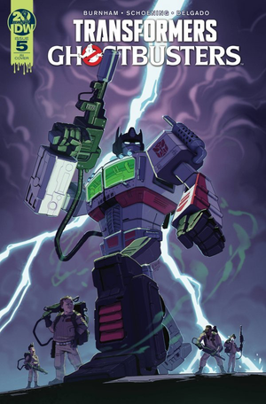 TRANSFORMERS GHOSTBUSTERS #5 (OF 5) 1:10 RI Cover