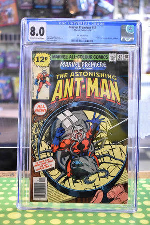 Marvel Premier #47 Scott Lang Becomes Astonishing Ant Man CGC 8.0 UK Ed.