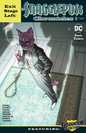 Exit Stage Left: The Snagglepuss Chronicles #5 Main Cover