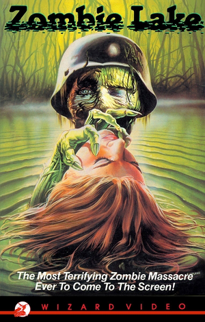 ZOMBIE LAKE : Wizard VHS Big Box (Reissue Sealed)