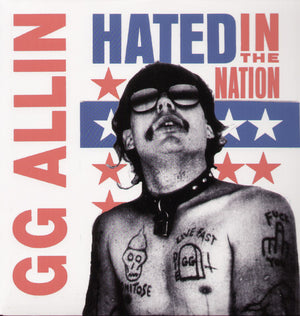 GG ALLIN : Hated in the Nation  LP (Sealed, Current Pressing) Record