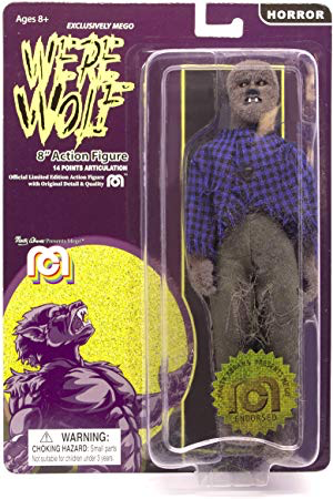 MEGO : Classic 8" Reissue flocked Werewolf Figure