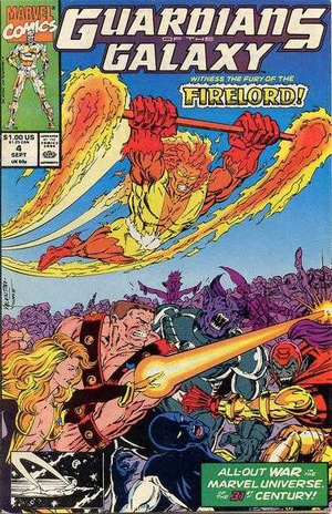 GUARDIANS OF THE GALAXY #4 (1990 1st Series)