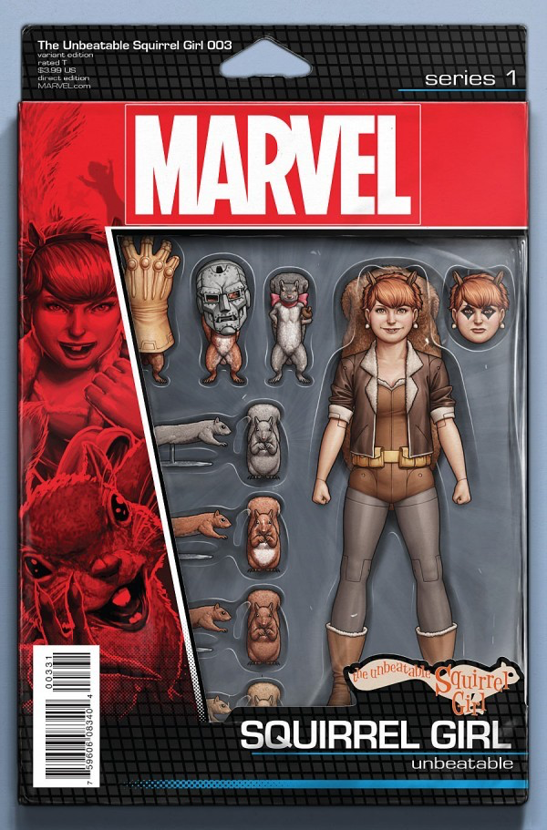 Unbeatable Squirrel Girl #3 (2015 2nd Series) Action Figure Variant