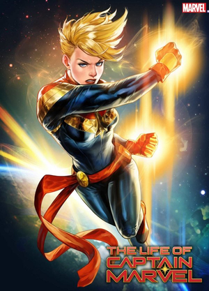 The Life of Captain Marvel #4 (Battle Lines Cover)