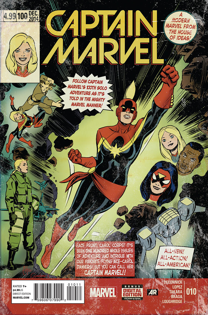 CAPTAIN MARVEL #10 (2014 8th Series)