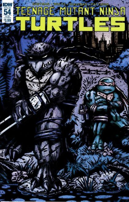 Teenage Mutant Ninja Turtles #54 Sub Cover (IDW Series)