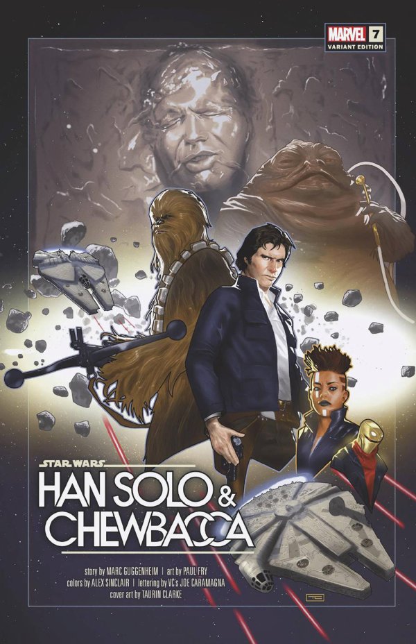 STAR WARS: HAN SOLO & CHEWBACCA #7 CLARKE REVELATIONS VARIANT