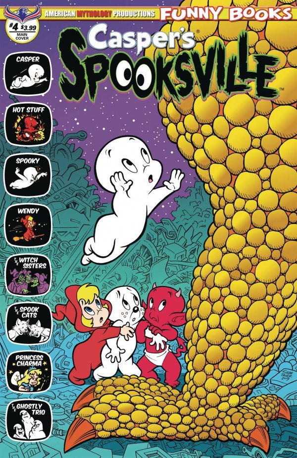 CASPERS SPOOKSVILLE #4 (OF 4) SHANOWER MAIN CVR (RES) (C: 0- – Fun