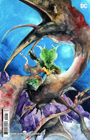 JURASSIC LEAGUE #5 (OF 6) CVR B JONATHAN MARKS CARD STOCK VAR
