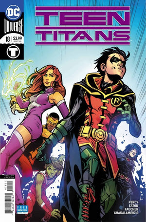Teen Titans #18 (2016 6th Series) Variant Cover
