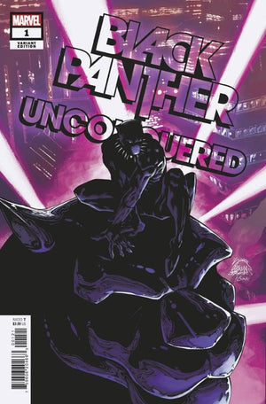 BLACK PANTHER: UNCONQUERED #1 STEGMAN VARIANT