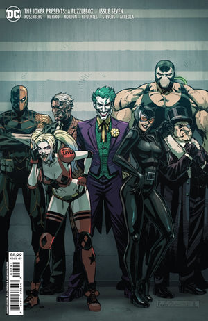 JOKER PRESENTS A PUZZLEBOX #7 (OF 7) CVR B REILLY BROWN CARD STOCK VAR