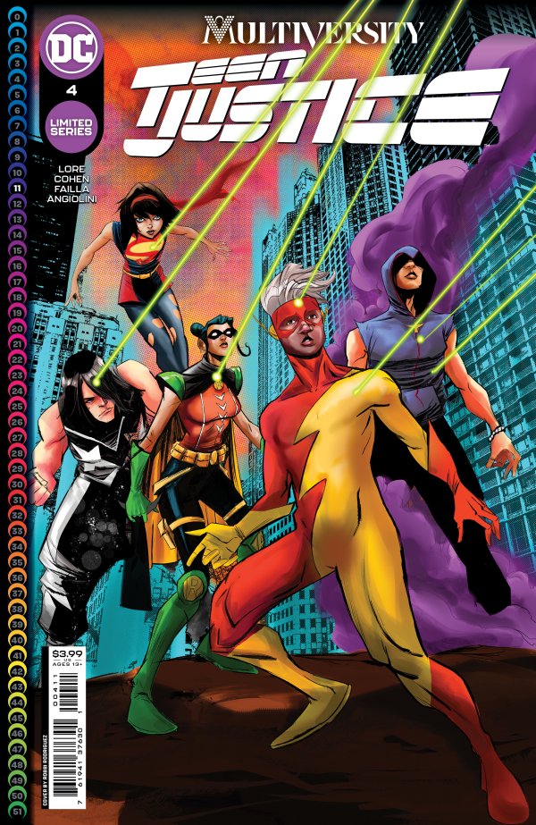 MULTIVERSITY TEEN JUSTICE #4 (OF 6) CVR A ROBBI RODRIGUEZ