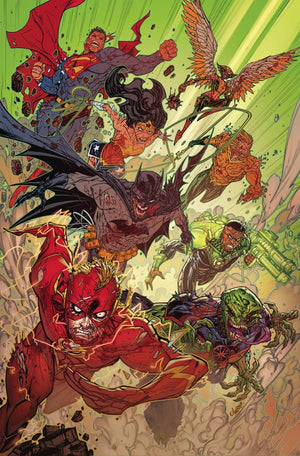 JUSTICE LEAGUE #33 CARD STOCK VAR ED