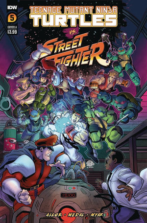 Teenage Mutant Ninja Turtles Vs. Street Fighter #5 Cover A (Medel)